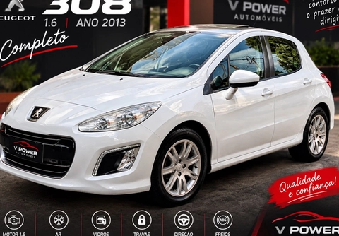 Peugeot 308 2013 Branco — foto 1 de 3