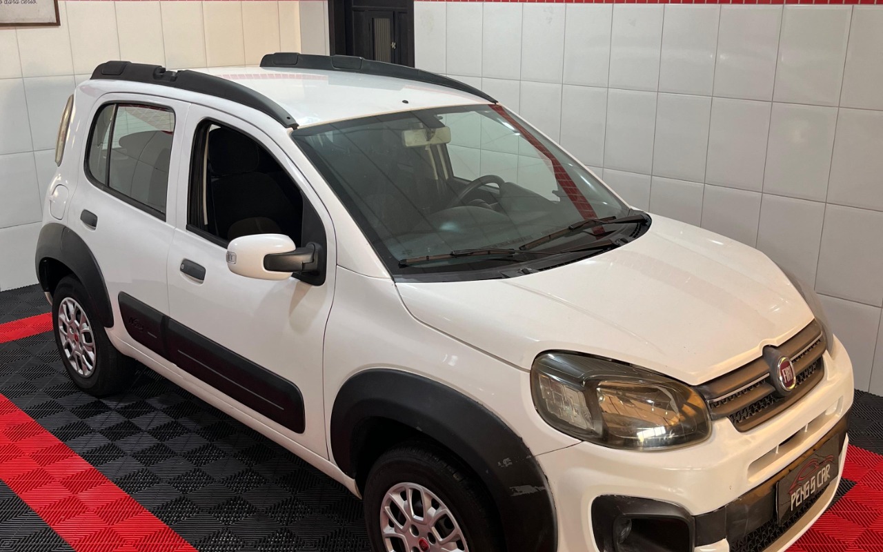 Fiat Uno WAY 1.0 Flex 6V 5p na cor Branco no Porto Alegre / RS - 1102035