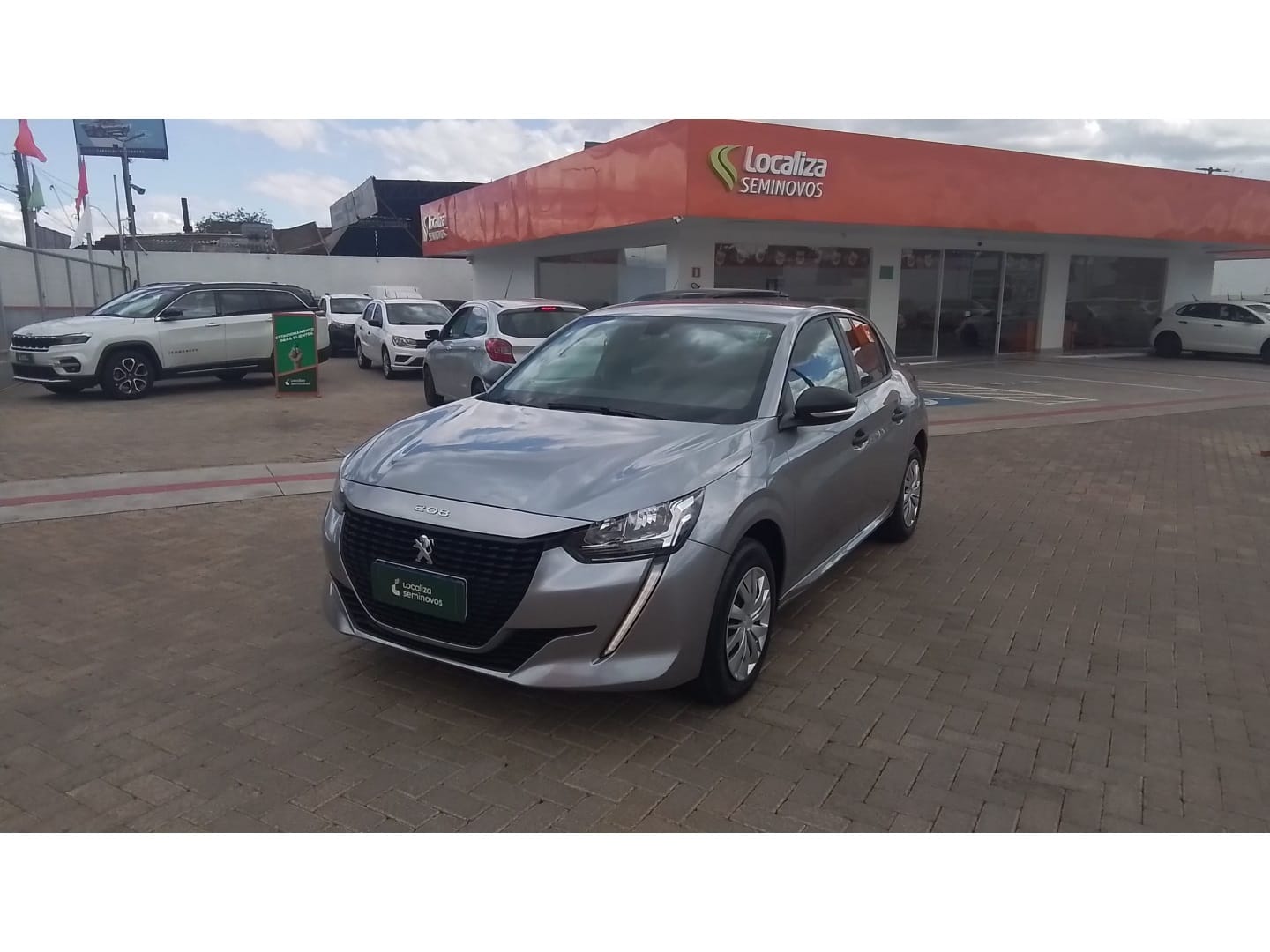 Peugeot 208 Like 1.0 Flex 6V 5p Mec. na cor Cinza no São Leopoldo / RS - 11028