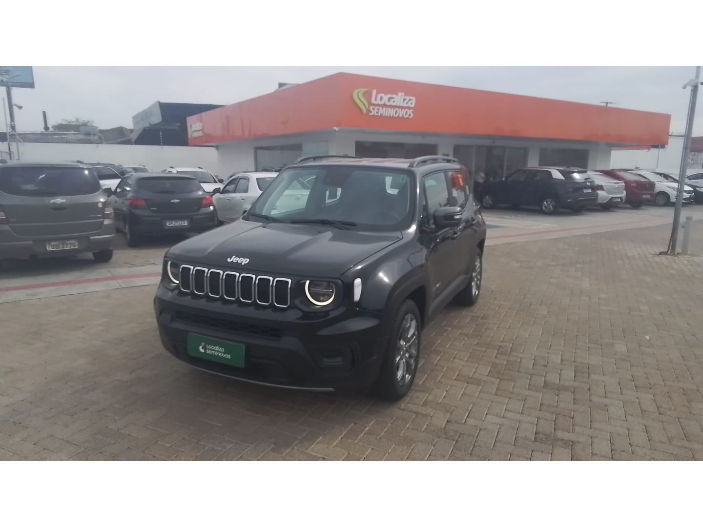 Jeep Renegade Long. T270 1.3 TB 4x2 Flex Aut. na cor Preto no São Leopoldo / RS - 11035