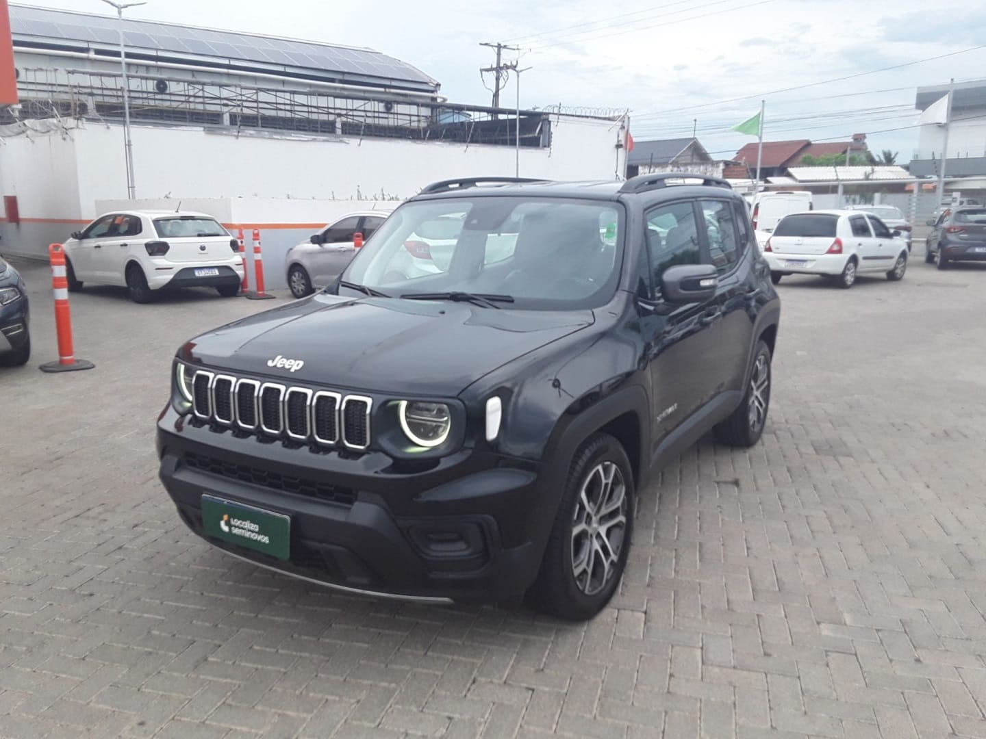 Jeep Renegade Long. T270 1.3 TB 4x2 Flex Aut. na cor Preto no São Leopoldo / RS - 11082
