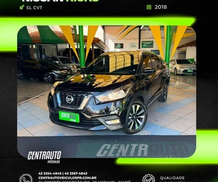 Nissan KICKS 2018 Preto — foto 1 de 3
