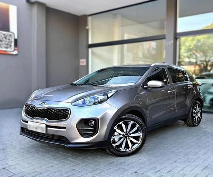 Kia Sportage LX 2.0 16V 142cv 5p 2019 Prata — foto 1 de 3