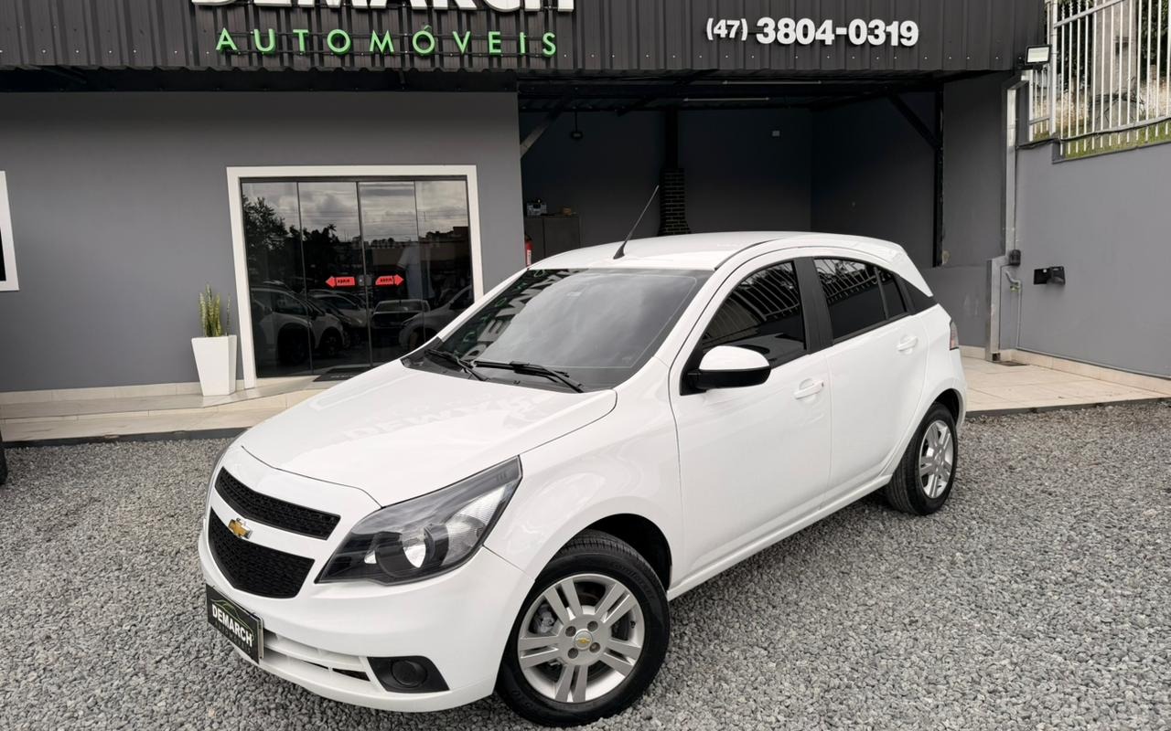 Chevrolet Agile LTZ 1.4 MPFI 8V FlexPower 5p na cor Branco em Joinville / SC - 1129278