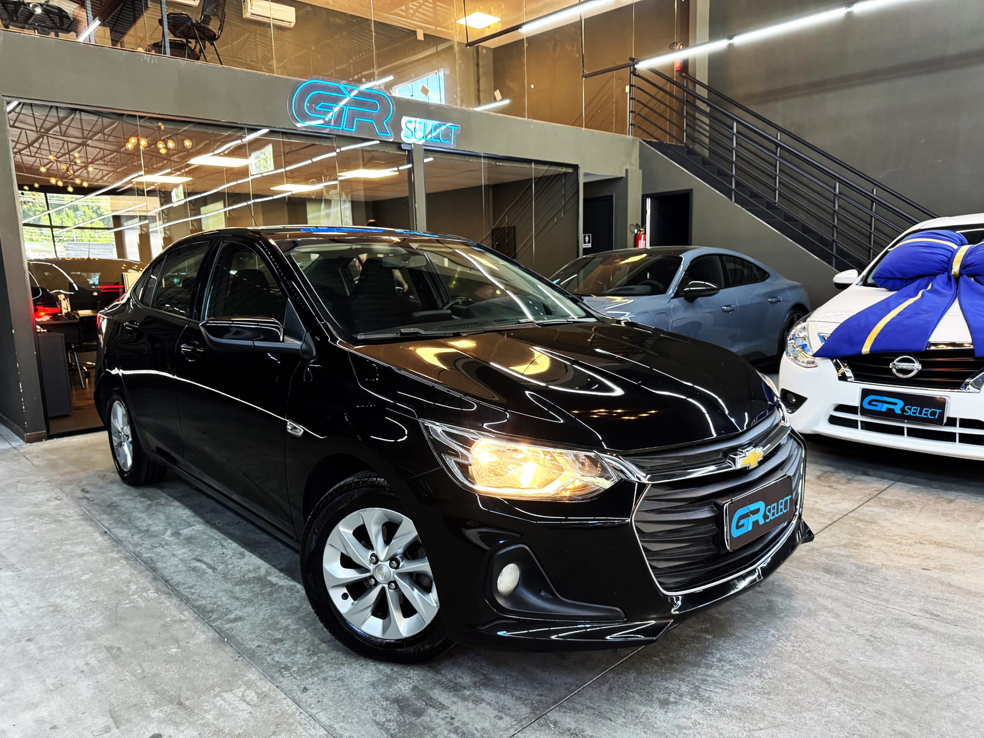 Chevrolet Onix 2021 Preto — foto 1 de 3