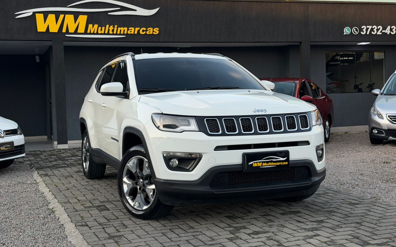 Jeep Compass LONGITUDE 2.0 4x2 Flex 16V Aut. na cor Branco em Pinhais / PR - 1164717