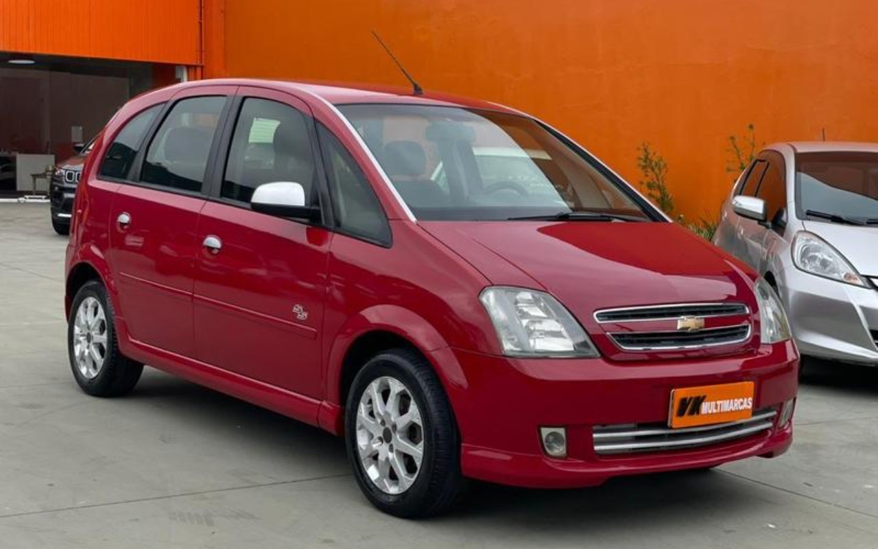 Chevrolet Meriva SS EASYTRONIC 1.8 FlexPower 5p na cor Vermelho em Curitiba / PR - 1172996