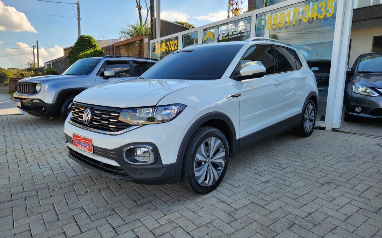Volkswagen T-Cross Hig. 250 TSI 1.4 Flex 16V 5p Aut na cor Branco em Curitiba / PR - 1178412