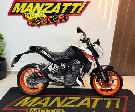 KTM DUKE 200/ABS 2020 Branco — foto 1 de 3