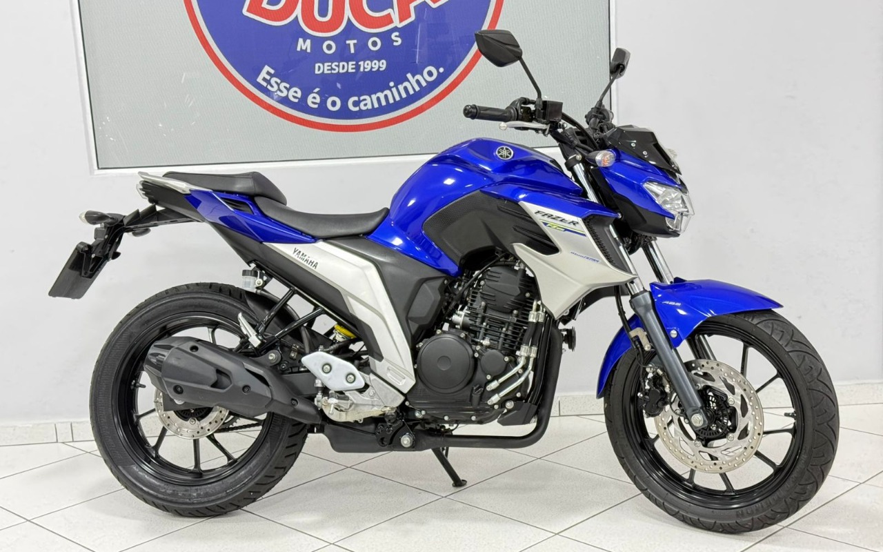YAMAHA FZ25 250 FAZER FLEX  na cor Azul em Araucária / PR - 1179753