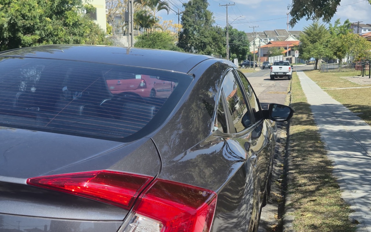 Honda Civic Sedan EX 2.0 Flex 16V Aut.4p na cor Cinza em Curitiba / PR - 1187503