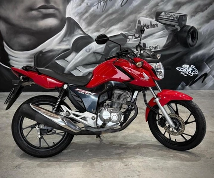 Honda CG 160 FAN ESDi FLEXONE 2023 Vermelho — foto 1 de 3