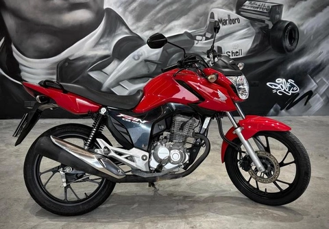 Honda CG 160 FAN ESDi FLEXONE 2023 Vermelho — foto 1 de 3