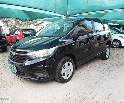 Chevrolet Spin 2020 Preto — foto 1 de 3