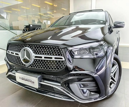 Mercedes-Benz GLE-450d 3.0 V6 Diesel (Híb) 2024 Preto — foto 1 de 3