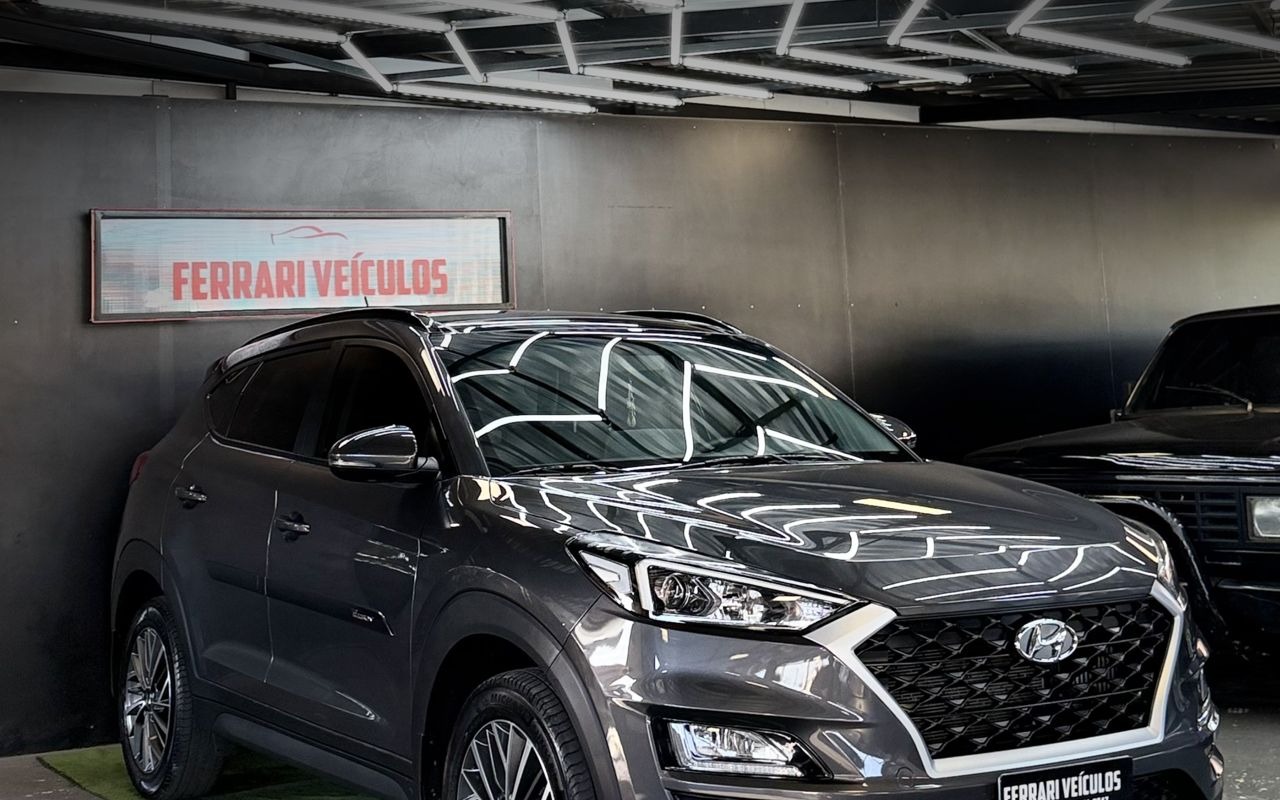 Hyundai Tucson GLS 1.6 Turbo 16V Aut. na cor Cinza no Canoas / RS - 1248051