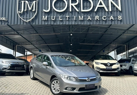 Honda Civic 2014 Cinza — foto 1 de 3