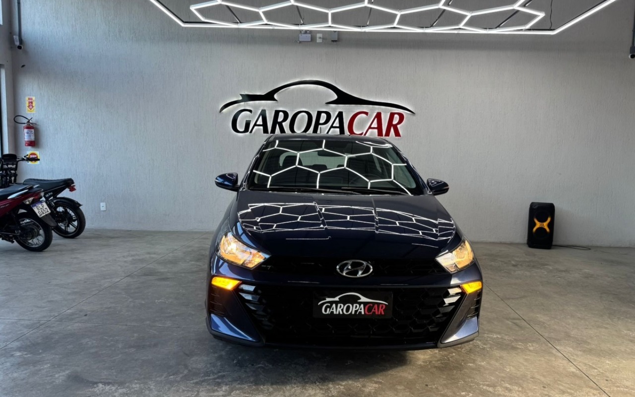 Hyundai HB20 Comfort Plus 1.0 TB Flex 12V Aut. na cor Azul em Garopaba / SC - 1275201