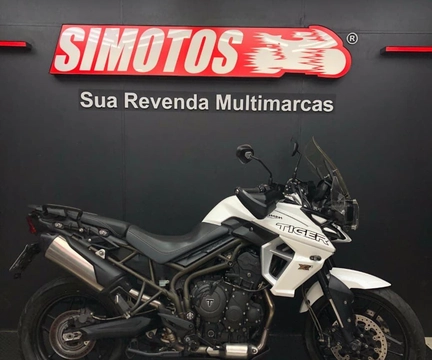 TRIUMPH TIGER 800 XRX 2019 Branco — foto 1 de 3