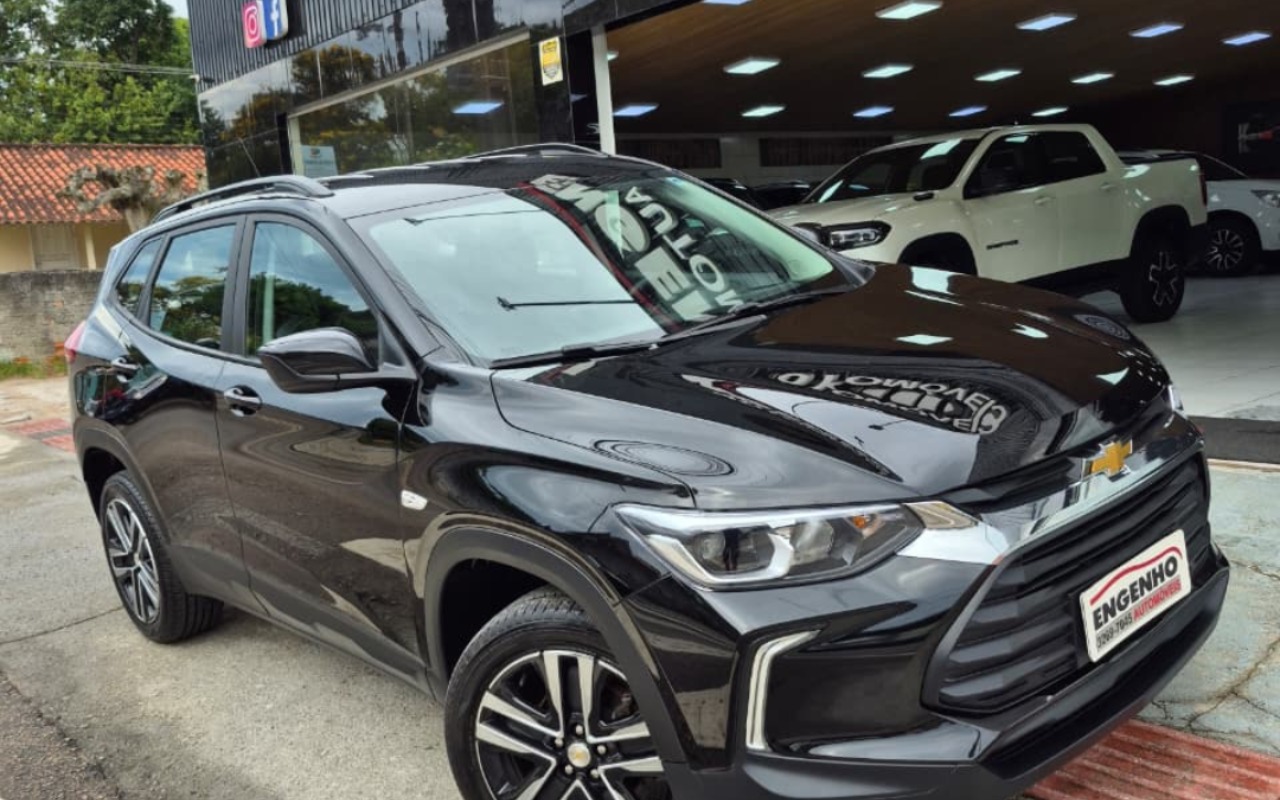 Chevrolet Tracker LT 1.0 Turbo 12V Flex Aut. na cor Preto em Florianópolis / SC - 1279805