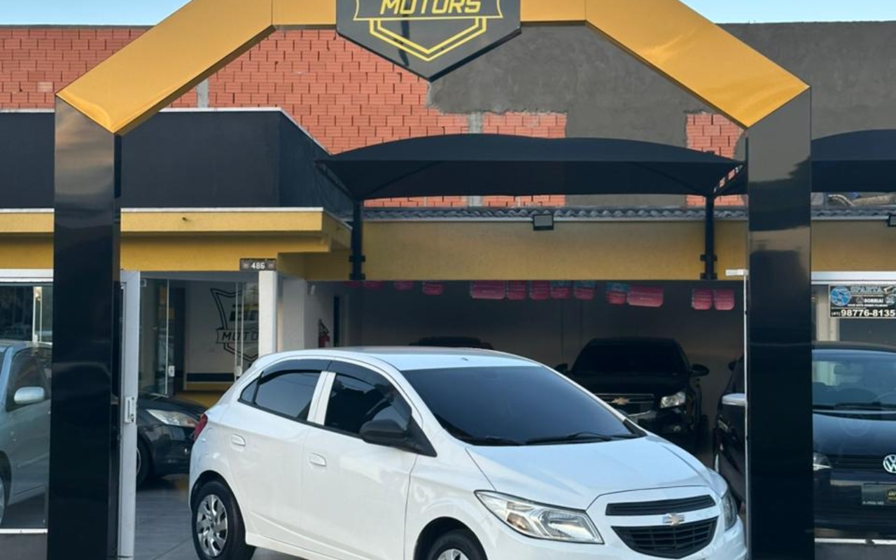 Chevrolet Onix HATCH Joy 1.0 8V Flex 5p Mec. na cor Branco em Campina Grande do Sul / PR - 1284398