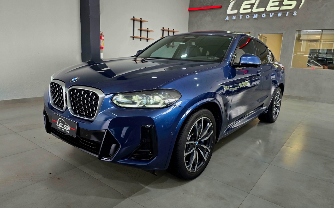 BMW X4 XDRIVE 30i M-Sport 2.0 TB 252cv Aut na cor Azul em Maringá / PR - 1297086