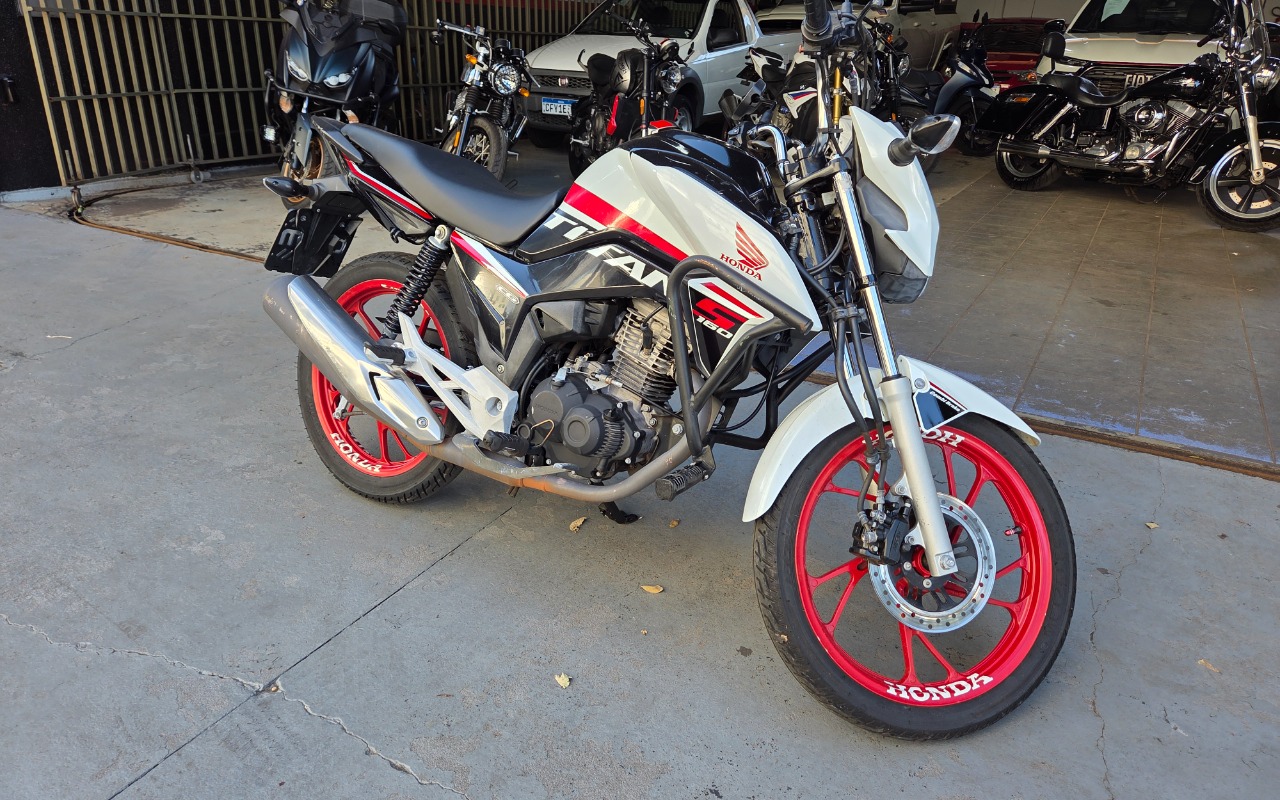 Honda CG 160 TITAN S Flex  na cor Branco em Maringá / PR - 1311646