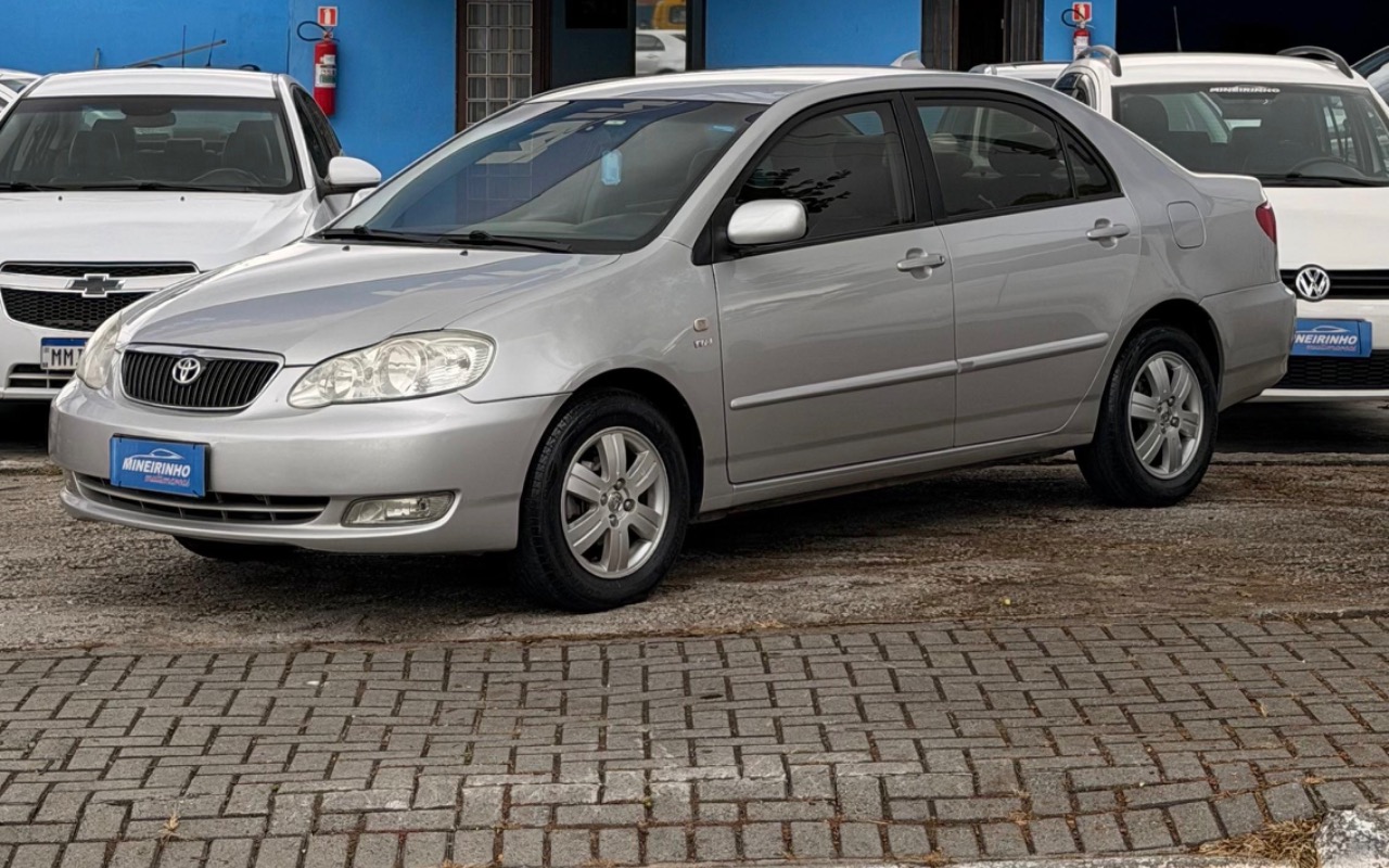 Toyota Corolla SE-G 1.8/1.8 Flex 16V Aut. na cor Prata em Pinhais / PR - 1311676