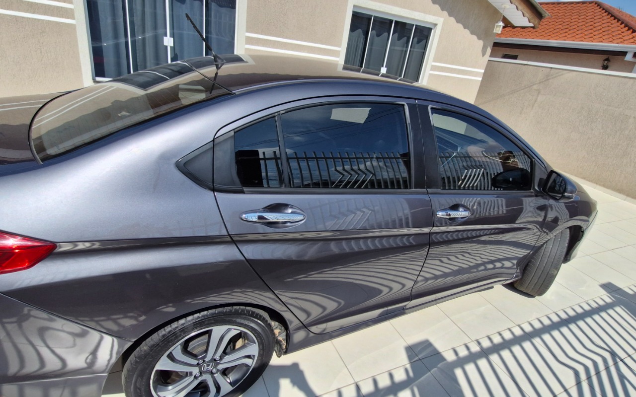 Honda City Sedan EXL 1.5 Flex 16V 4p Aut. na cor Cinza em Araucária / PR - 1318342