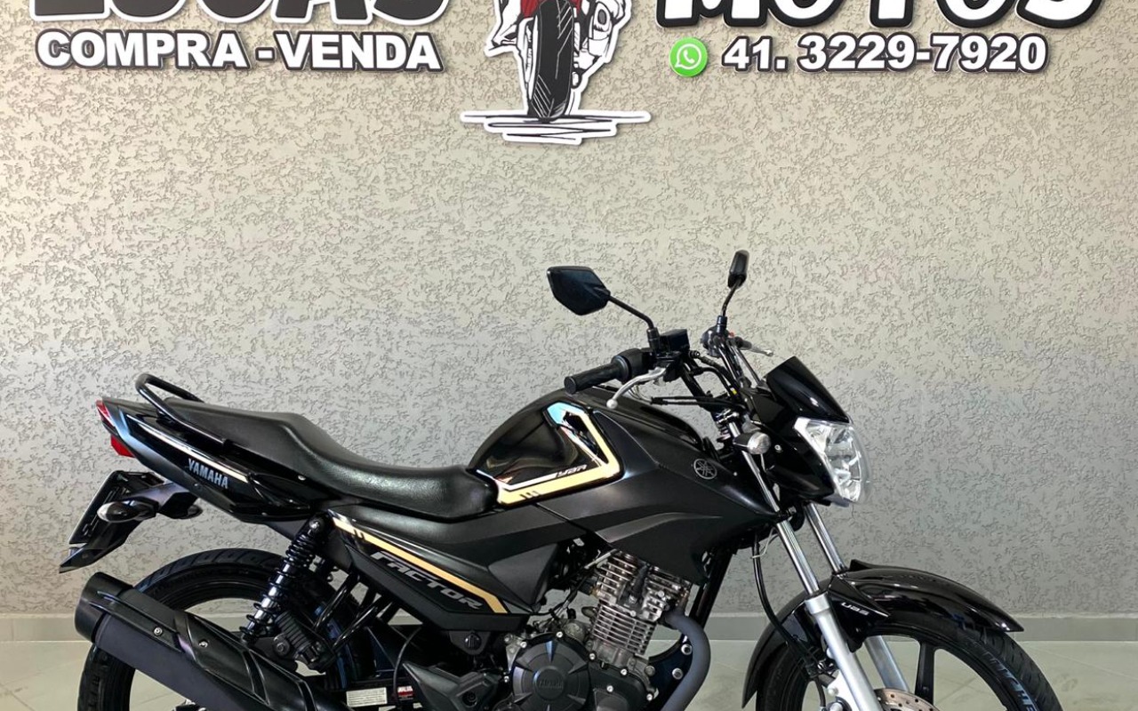 YAMAHA YBR 150 FACTOR ED/FLEX  na cor Preto em Curitiba / PR - 1335942