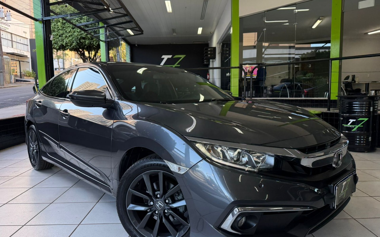 Honda Civic Sedan EXL 2.0 Flex 16V Aut.4p na cor Cinza em Londrina / PR - 1365106