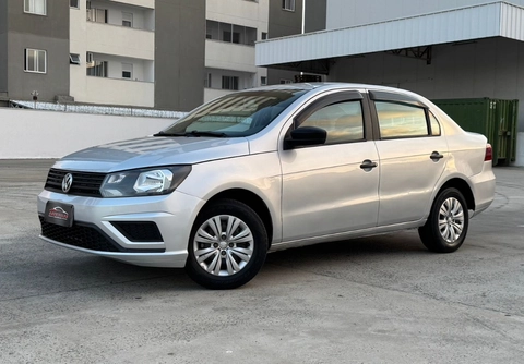Volkswagen Voyage 1.6 MSI Flex 8V 4p 2020 Prata — foto 1 de 3