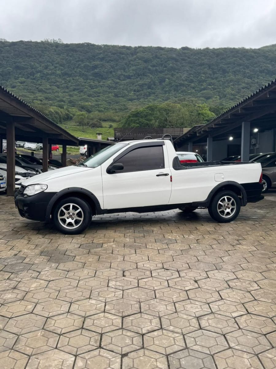 Fiat Strada 1.4 mpi Fire Flex 8V CS na cor Branco no Osório / RS - 13803