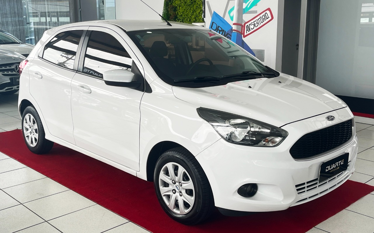 Ford Ka 1.0 SE/SE Plus TiVCT Flex 5p na cor Branco no Porto Alegre / RS - 1392516