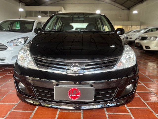 Nissan TIIDA SL 1.8/1.8 Flex 16V Aut. na cor Preto no Novo Hamburgo / RS - 14208