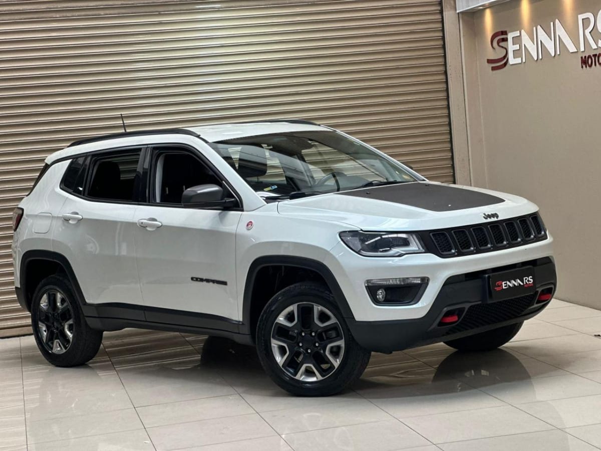 Jeep Compass TRAILHAWK 2.0 4x4 Dies. 16V Aut. na cor Branco no Cachoeirinha / RS - 14234