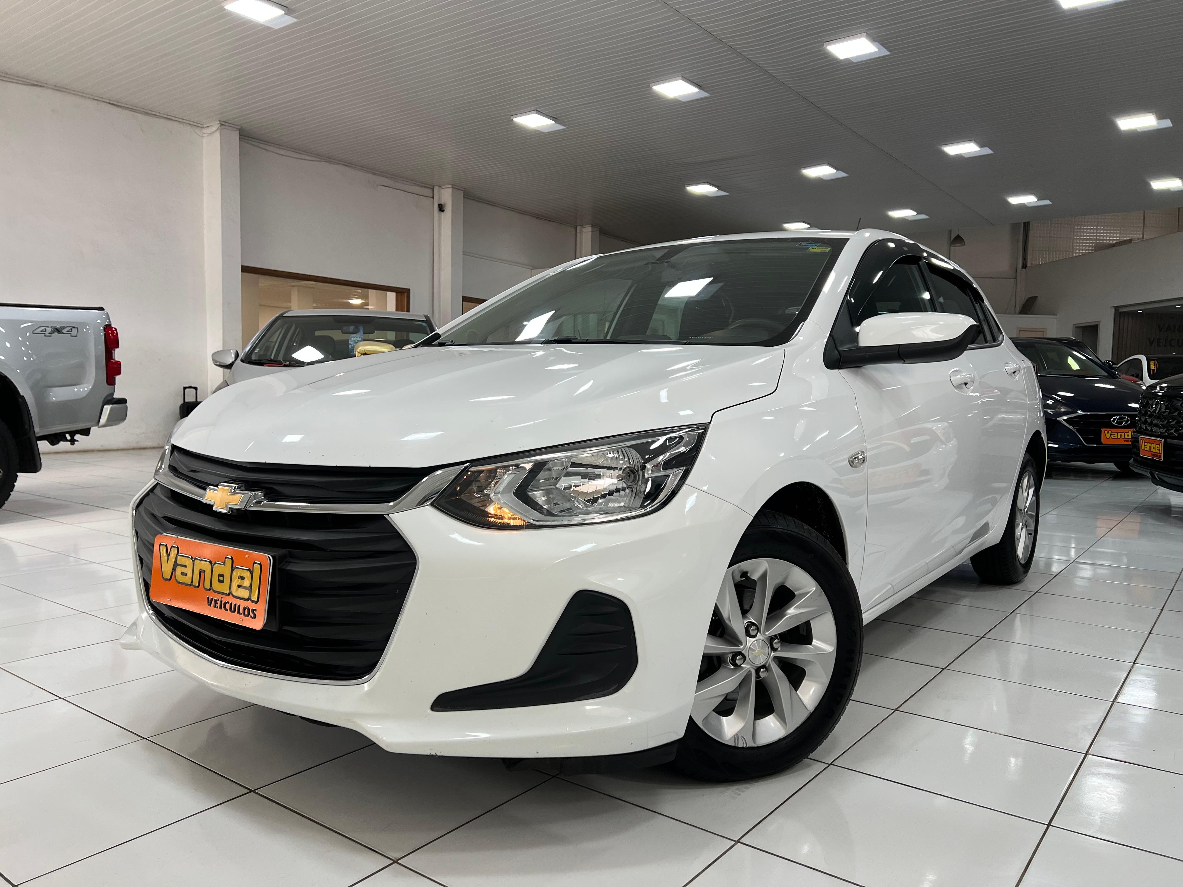 Chevrolet Onix HATCH LT 1.0 12V TB Flex 5p Aut. na cor Branco no Sapucaia do Sul / RS - 14419
