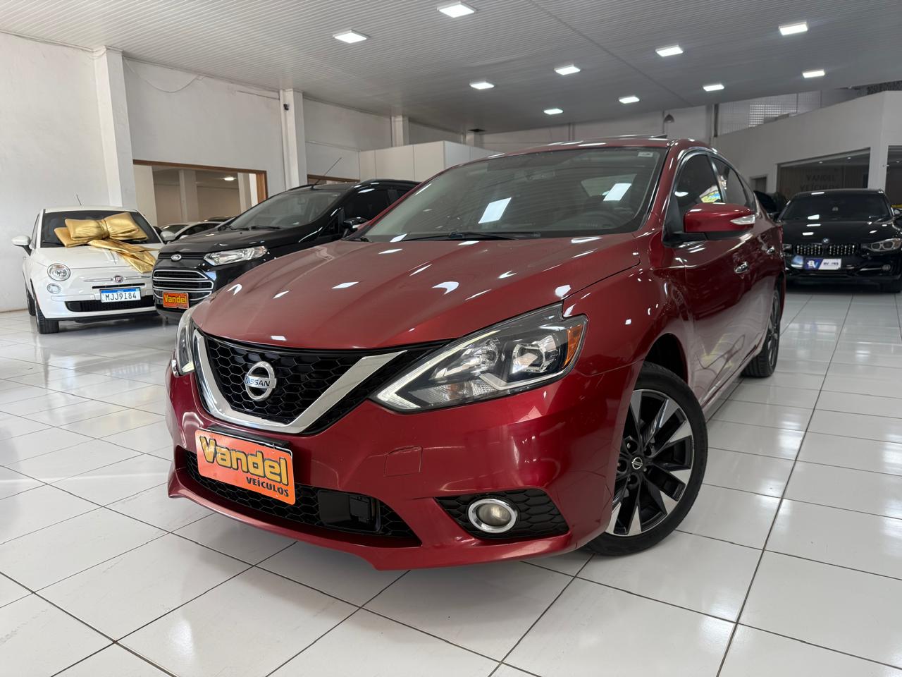 Nissan Sentra SL 2.0 FlexStart 16V Aut. na cor Vermelho no Sapucaia do Sul / RS - 14429