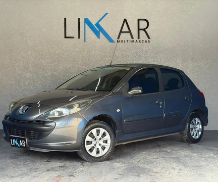 Peugeot 207 XR 1.4 Flex 8V 3p 2010 Cinza — foto 1 de 3