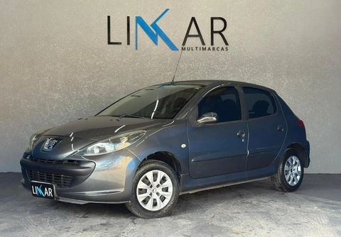 Peugeot 207 XR 1.4 Flex 8V 3p 2010 Cinza — foto 1 de 3