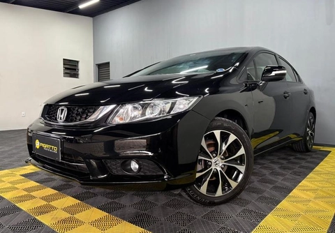 Honda Civic 2016 Preto — foto 1 de 3
