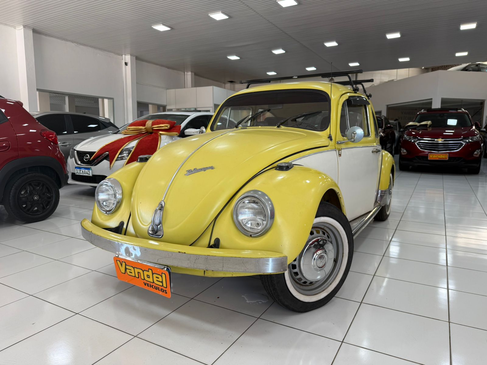 Volkswagen Fusca 1300/1300L na cor Amarelo no Sapucaia do Sul / RS - 14453