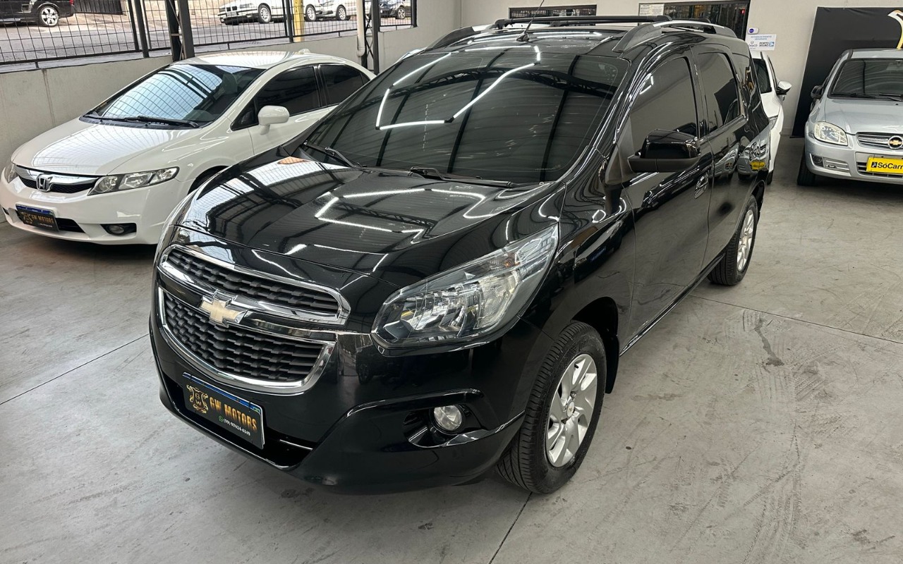 Chevrolet Spin LTZ 1.8 8V Econo.Flex 5p Aut. na cor Preto em Campinas / SP - 1446213
