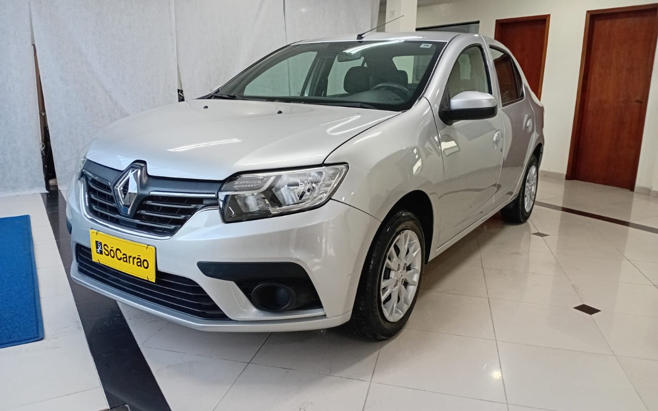 Renault Logan Zen Flex 1.6 16V 4p Mec. na cor Prata em Curitiba / PR - 1478402