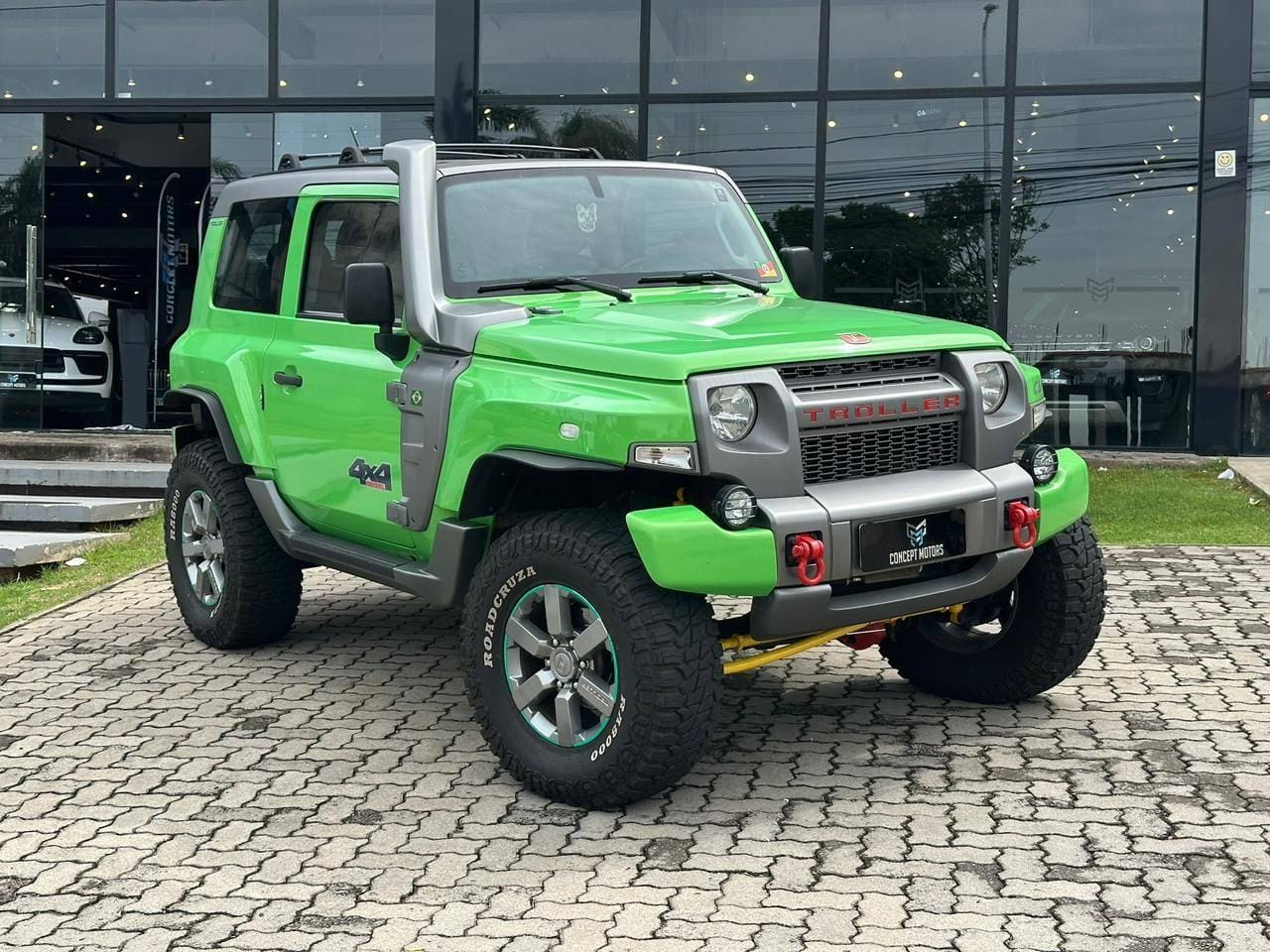 Troller T-4 3.2 4x4 Tdi Cap.Rígida Die. Aut. na cor Verde no Passo Fundo / RS - 15014