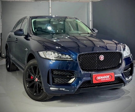 Jaguar F-Pace 2017 Azul — foto 1 de 3