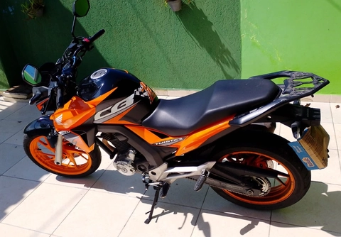 Honda CB 250 TWISTER/FLEXONE 2019 Laranja — foto 1 de 3