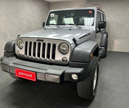 Jeep Wrangler 2015 Cinza — foto 1 de 3