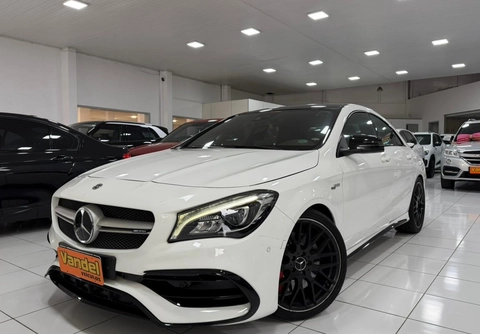 Mercedes-Benz CLA-45 AMG 2019 Branco — foto 1 de 3