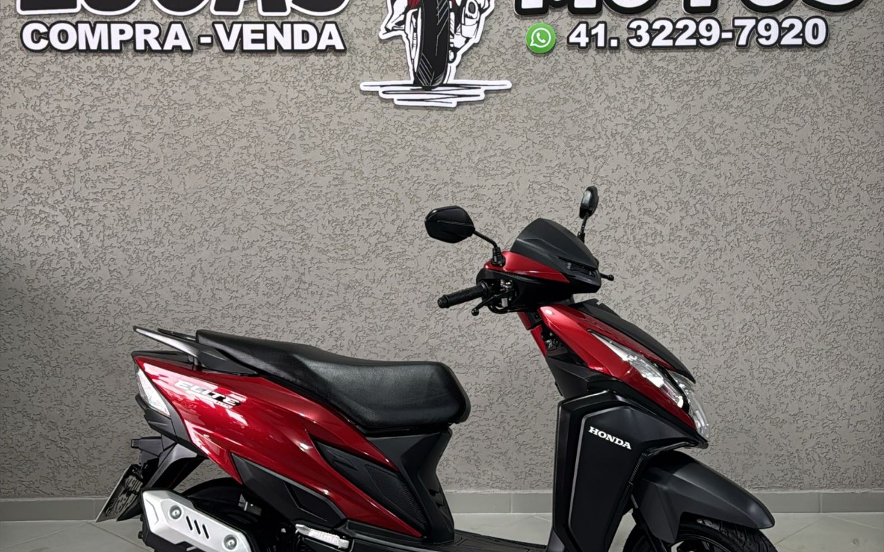 Honda ELITE 125  na cor Vermelho em Curitiba / PR - 1577227